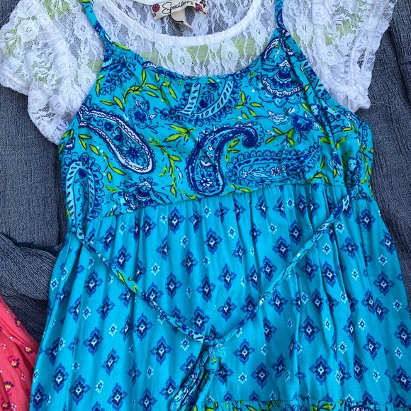 Twin Girls Dresses size medium - Picture 2 of 5